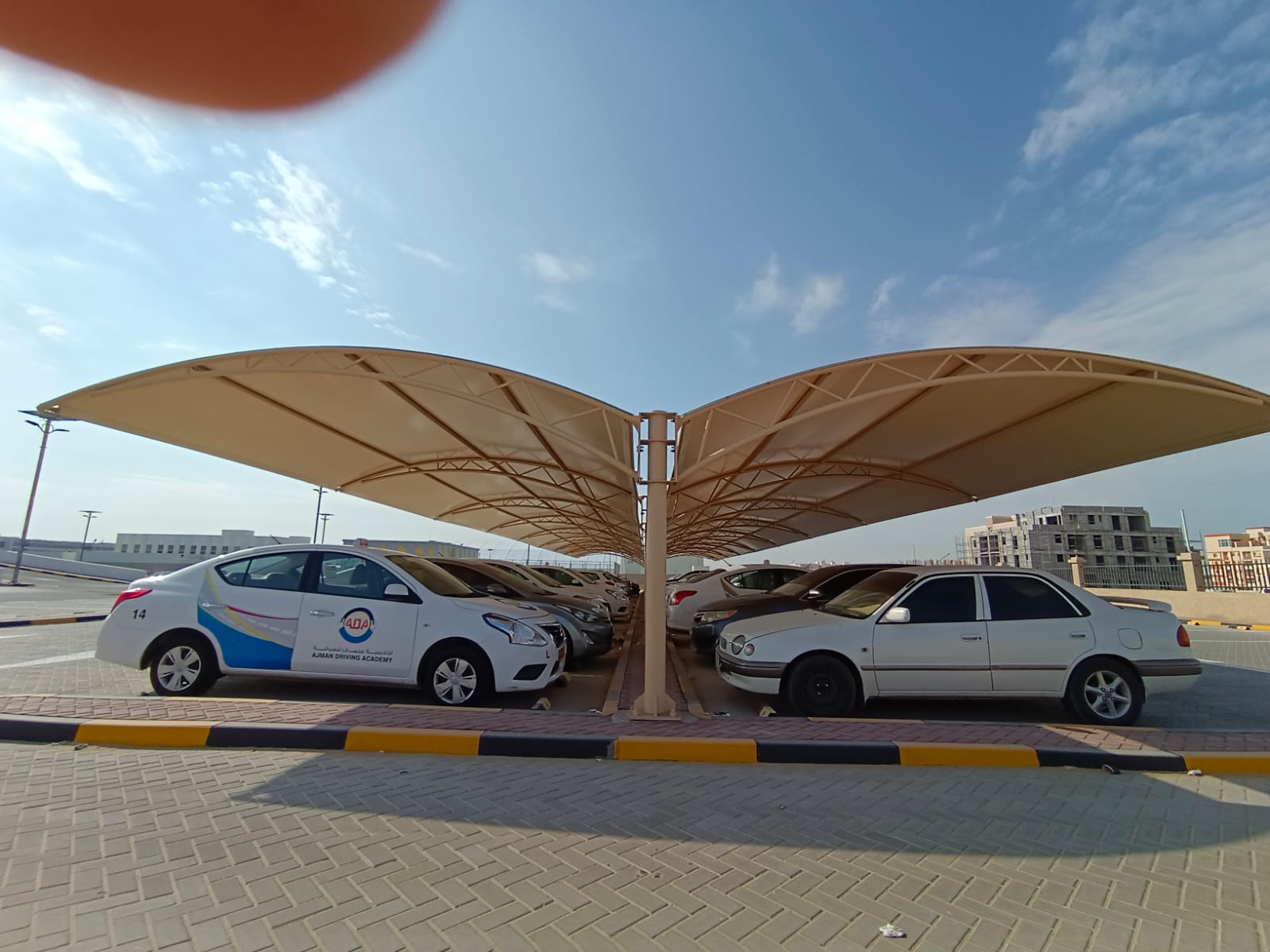 Tensile shade structure fabrication UAE
